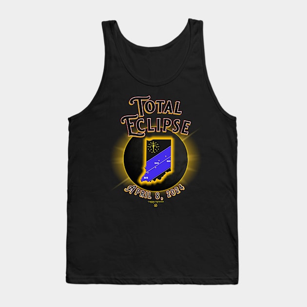 Total Eclipse Indiana Tank Top by Turnbill Truth Designs